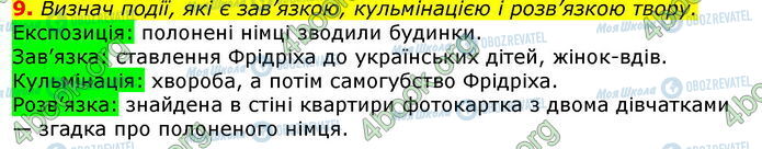 ГДЗ Українська література 7 клас сторінка Стр.219 (9)